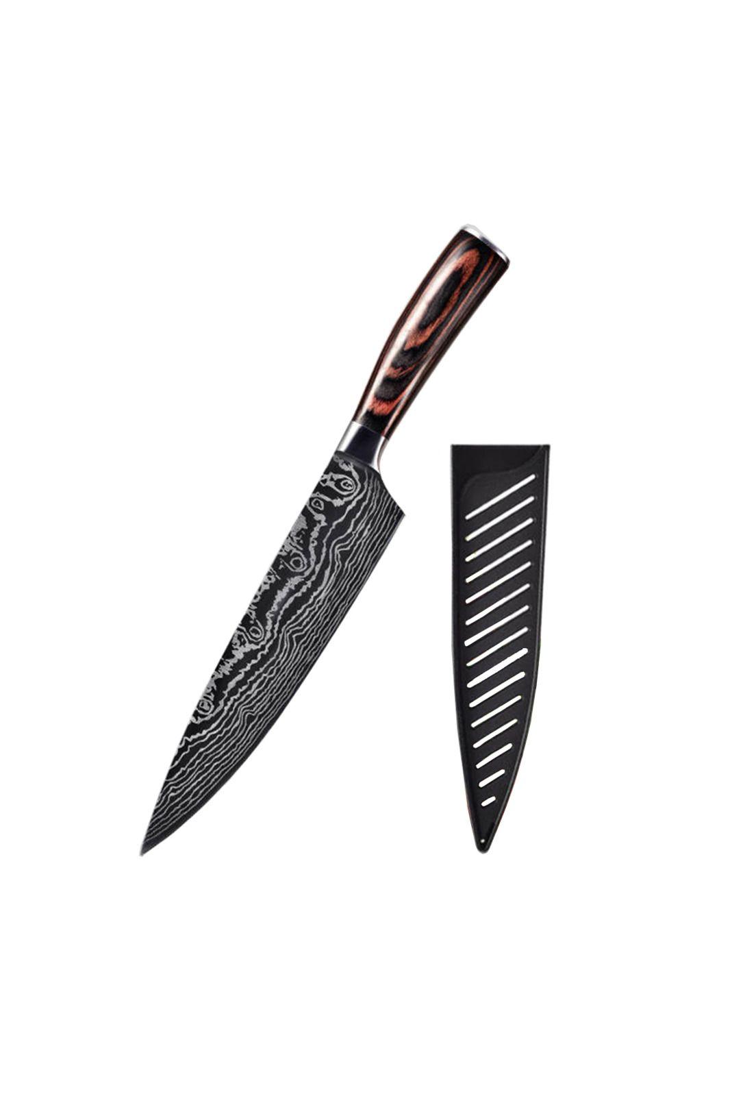 Cuchillo Profesional Japonés de Acero de Carbono-0