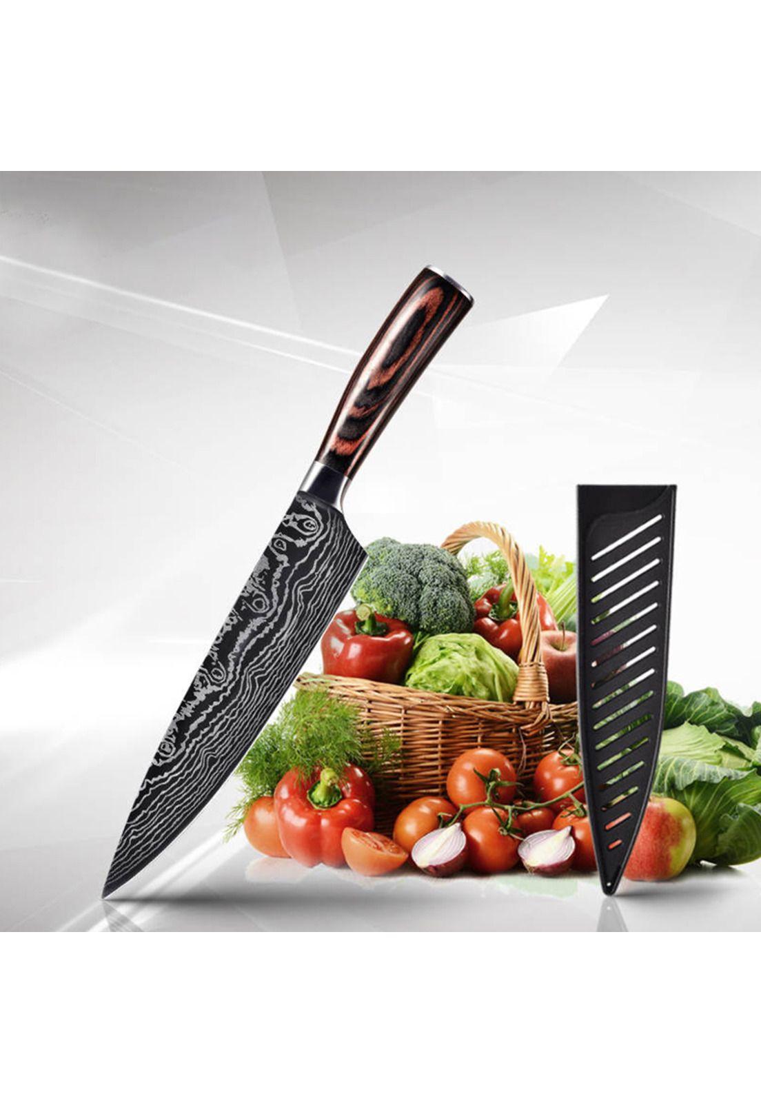 Cuchillo Profesional Japonés de Acero de Carbono-2