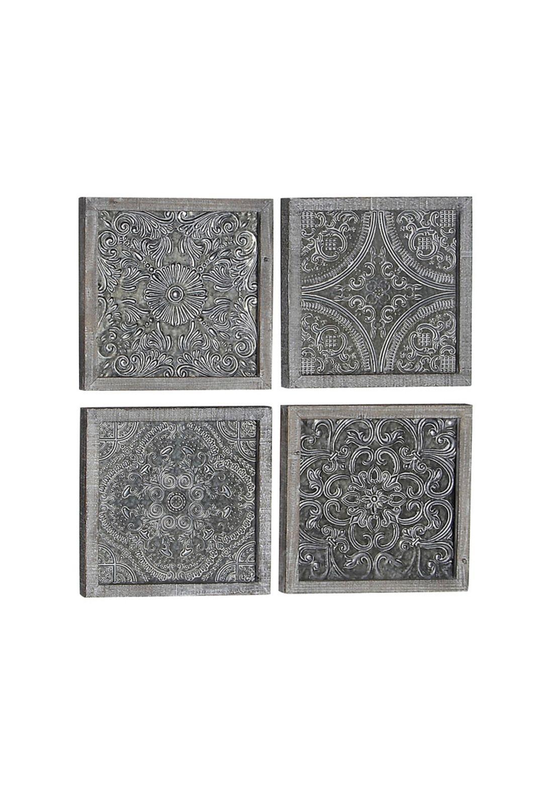 Set 4 Placas Madera Farm-4