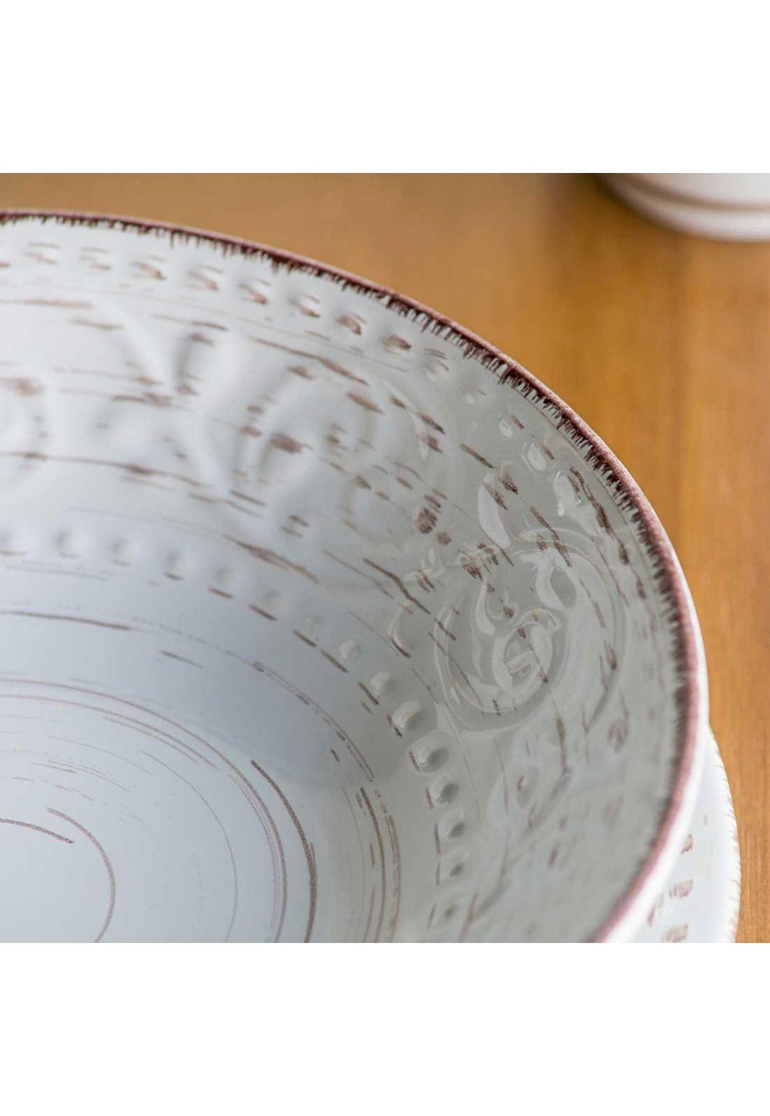 Set de 4 bowls estilo vintage de gres para comedor-3