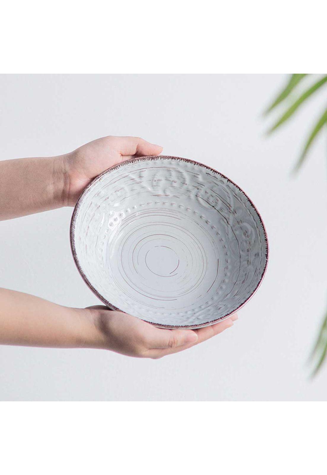 Set de 4 bowls estilo vintage de gres para comedor-4