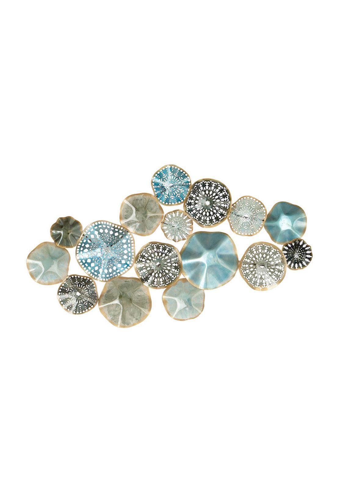 Wall Decor Círculos Abstract Blue-0