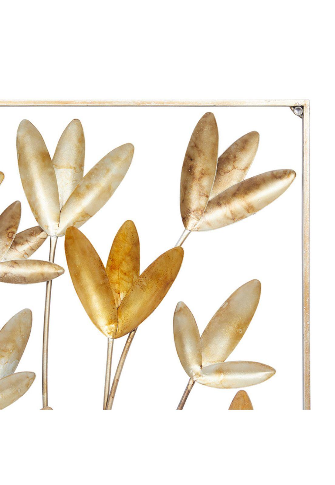 Wall Decor Flores Metal Café-2
