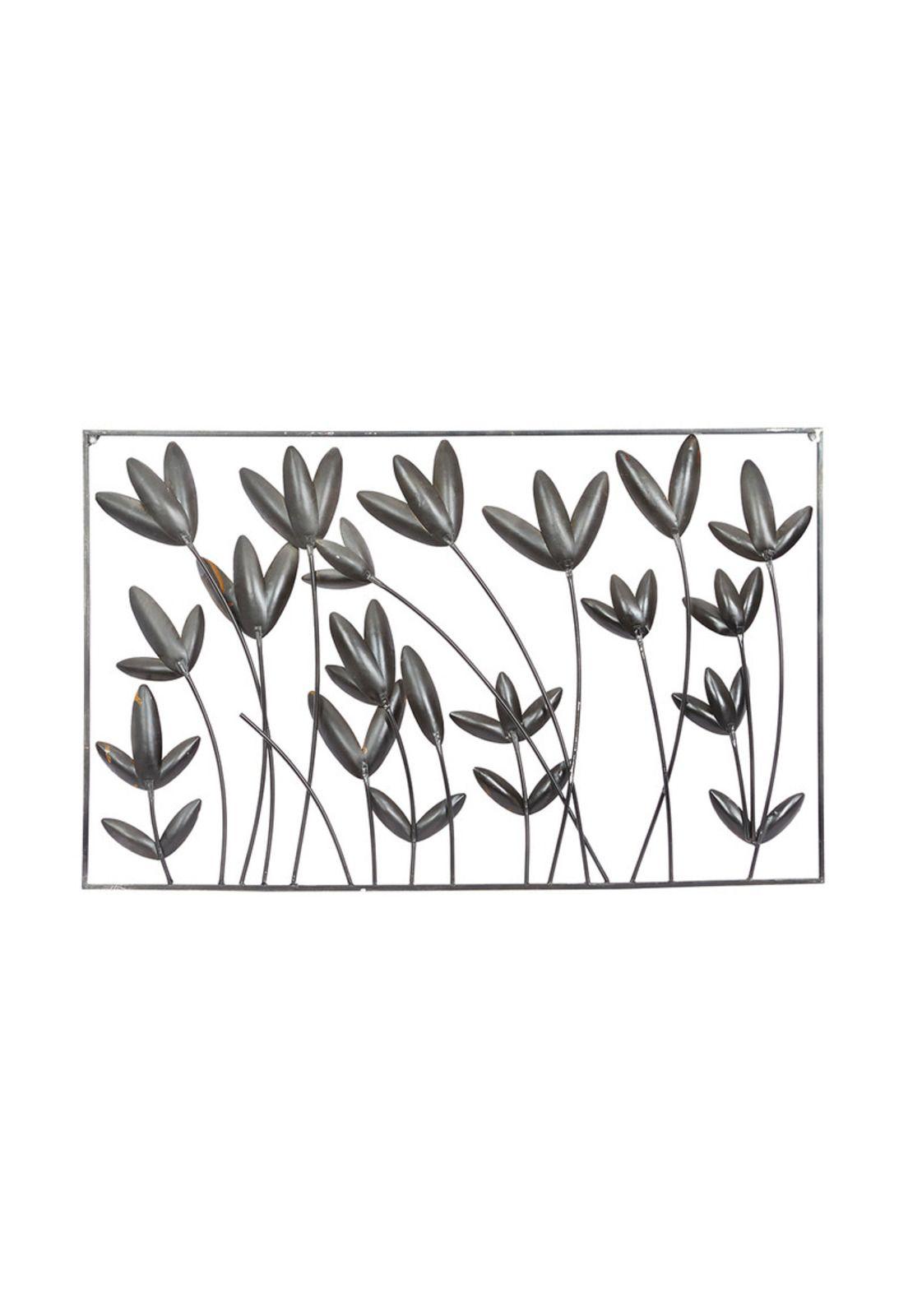 Wall Decor Flores Metal Café-3