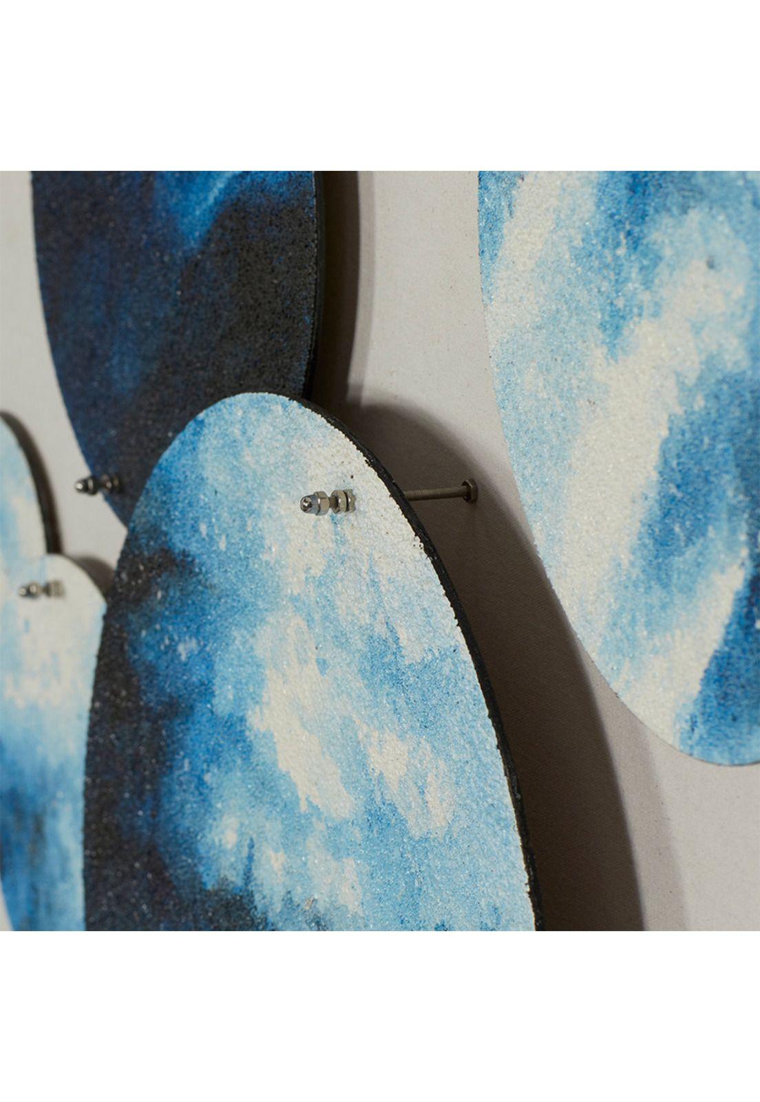 Cuadro Círculos Canvas Blue -4