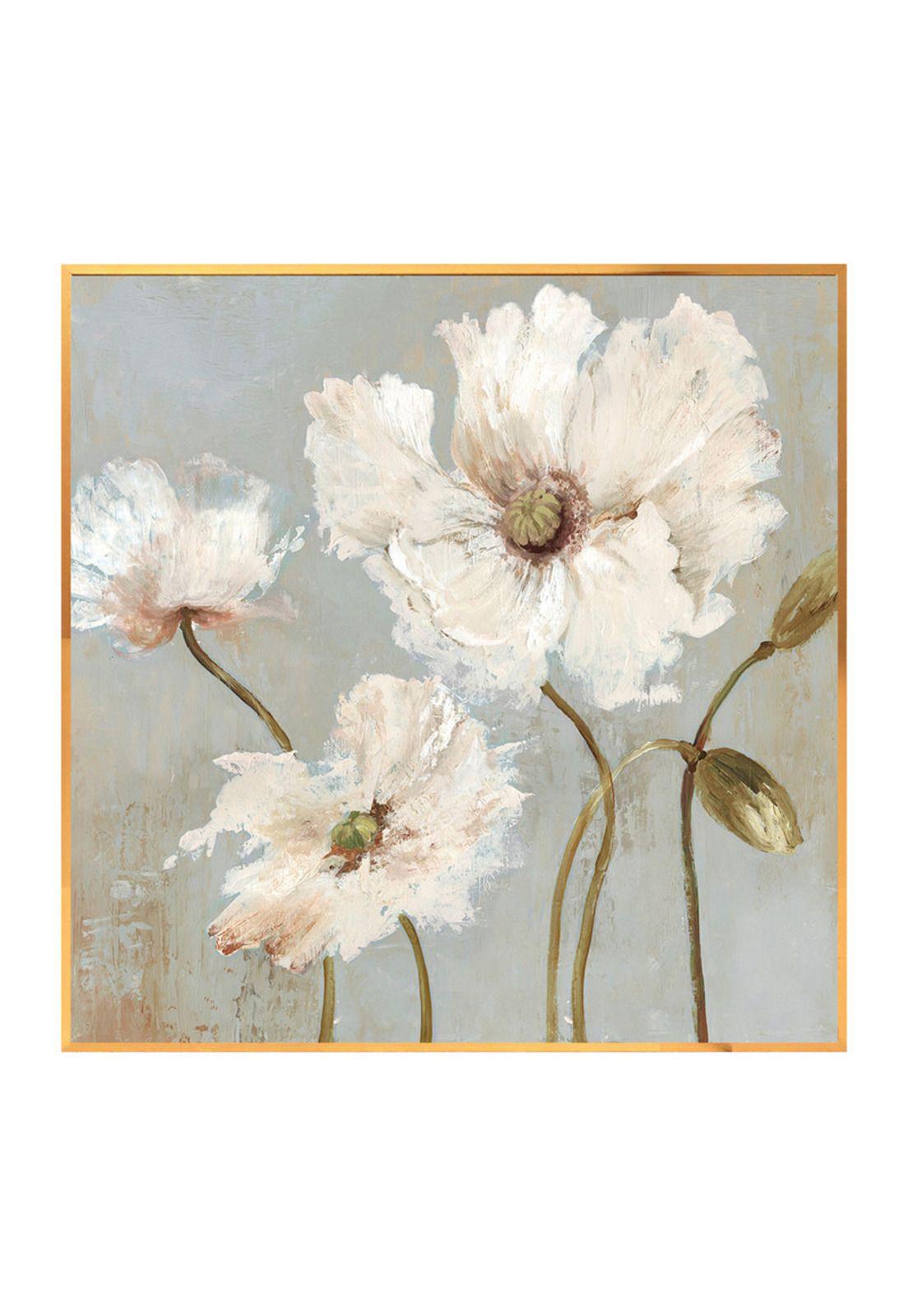 Cuadro Mis Flores Blancas 100x100-0