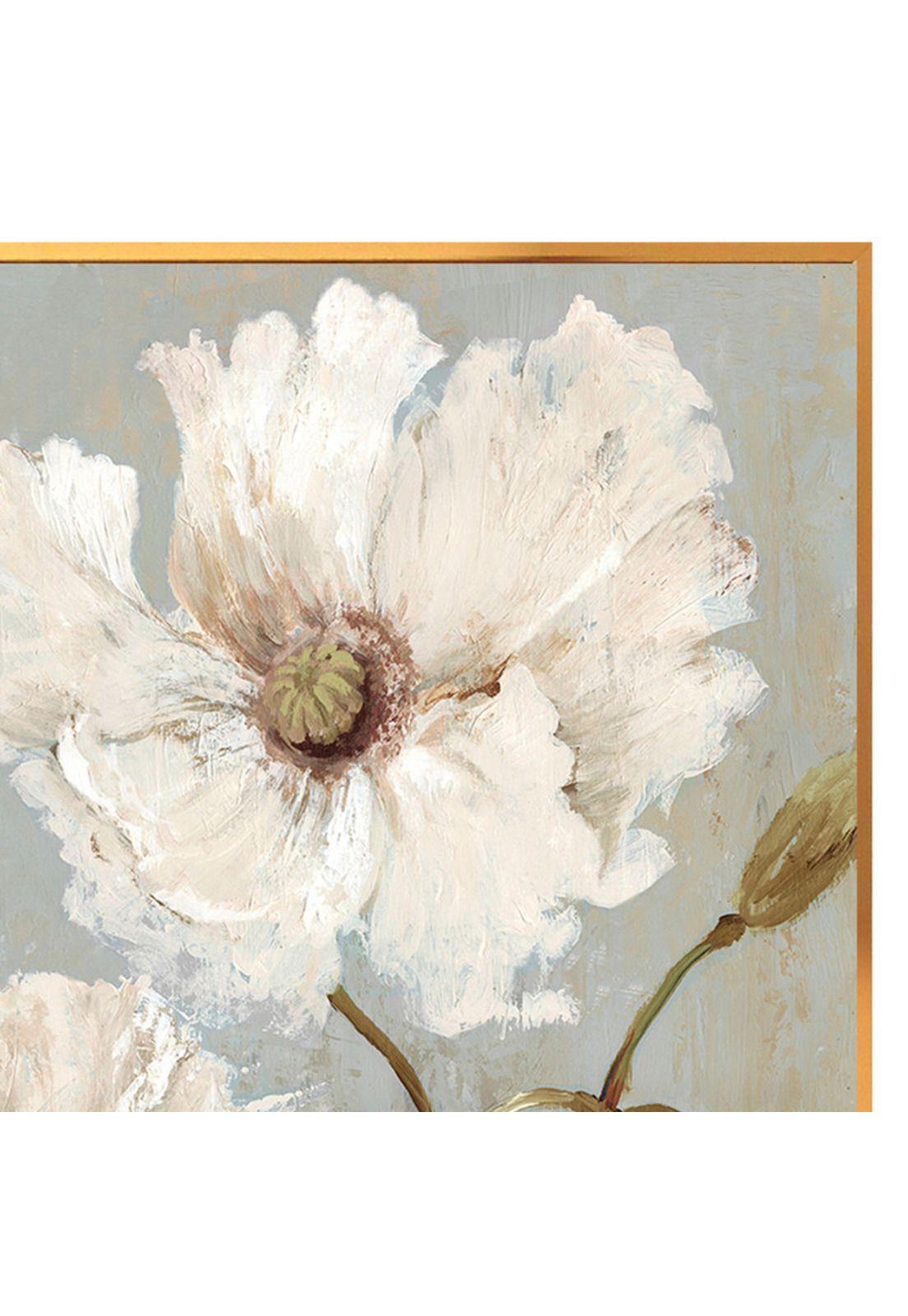 Cuadro Mis Flores Blancas 100x100-2