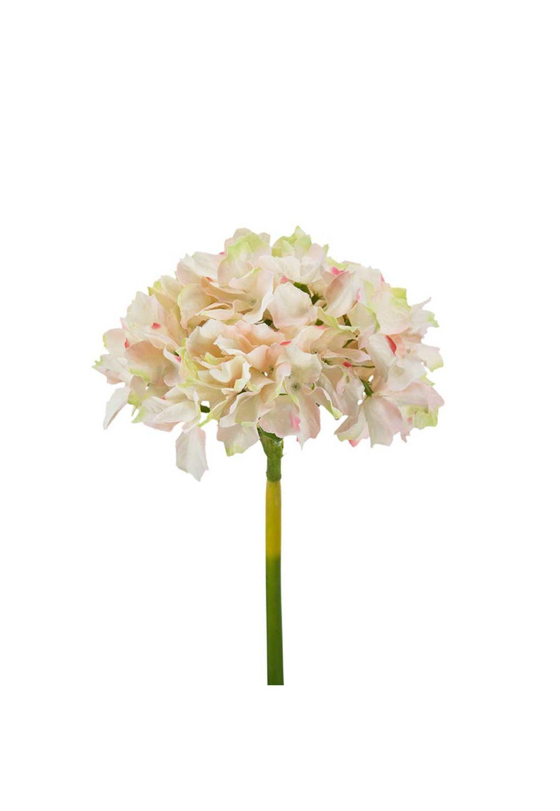 Hortensia flor artificial decorativa | Rosa pálido-0