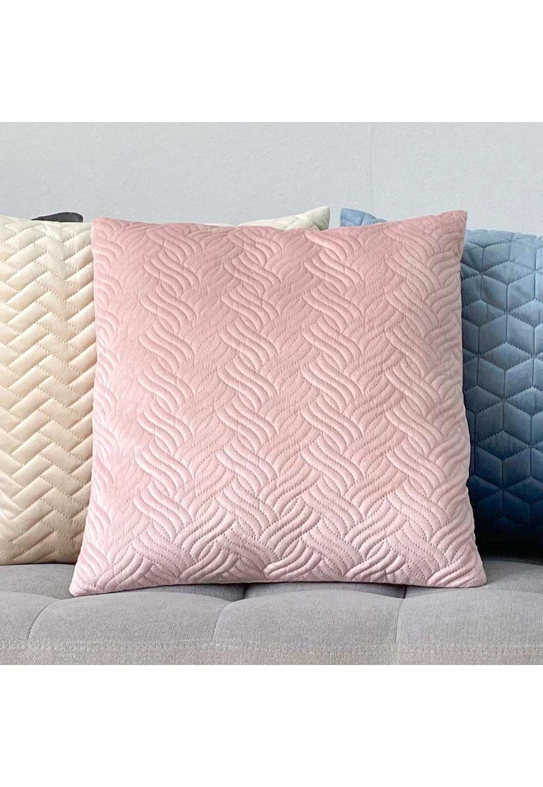 Cojín Suave Rosa 45x45 -1