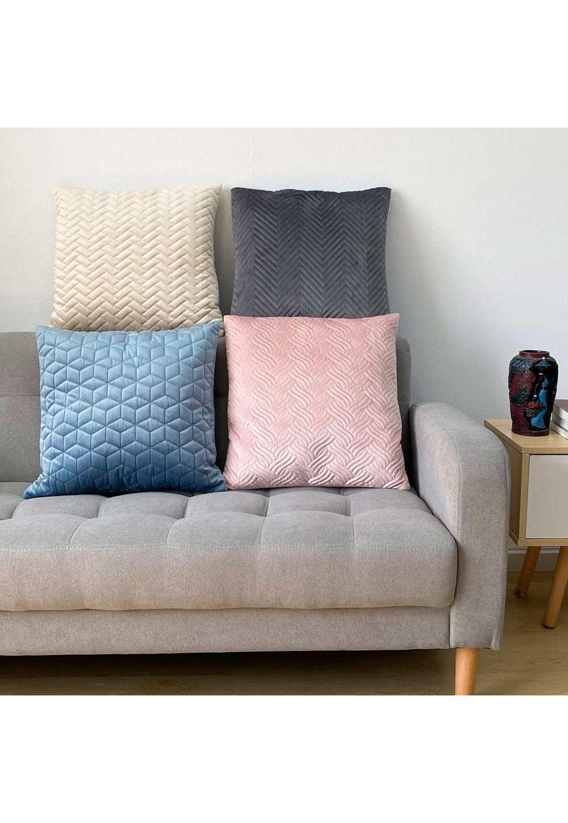 Cojín Suave Rosa 45x45 -2