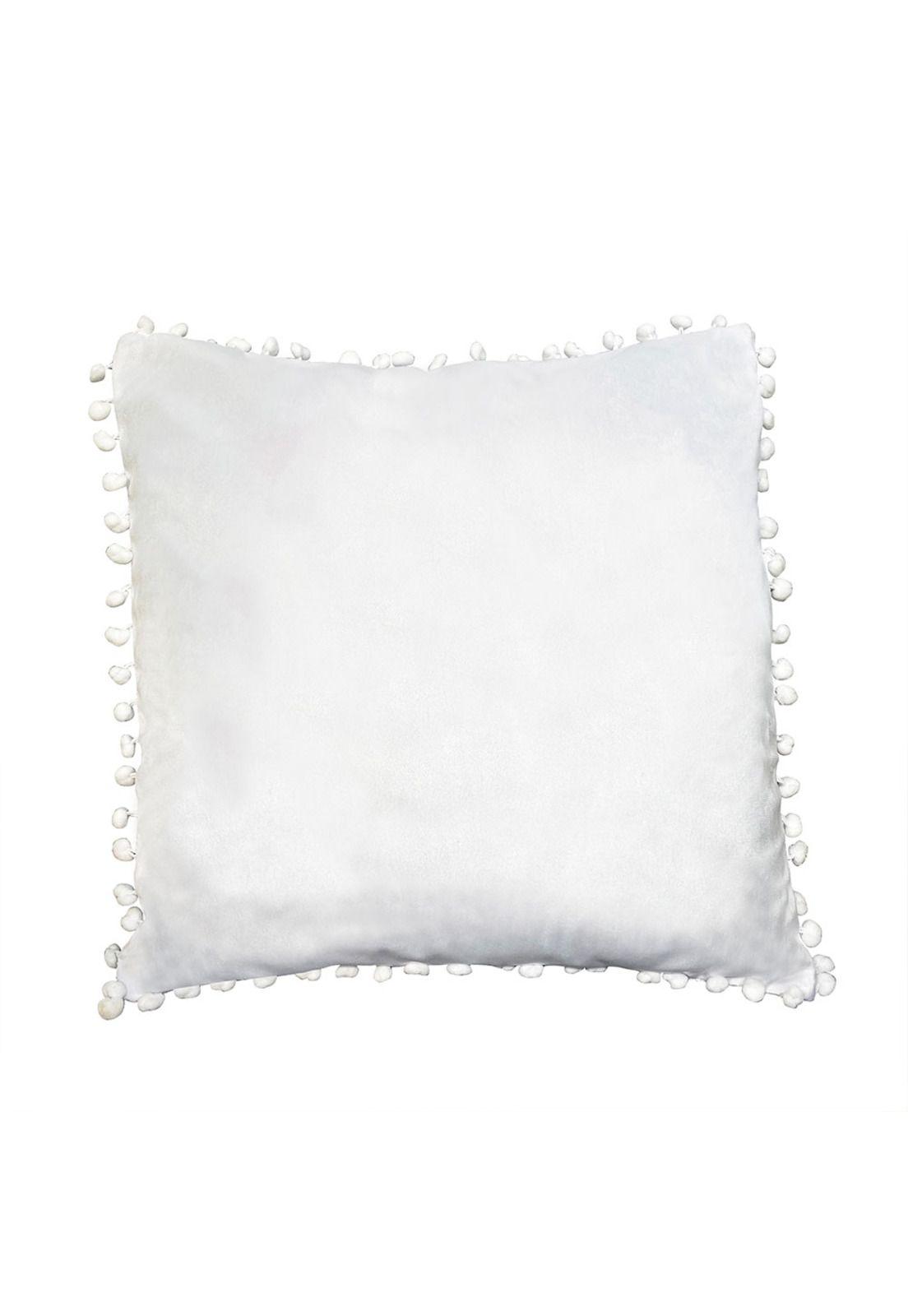 Cojín Velvet Blanco 45x45-0