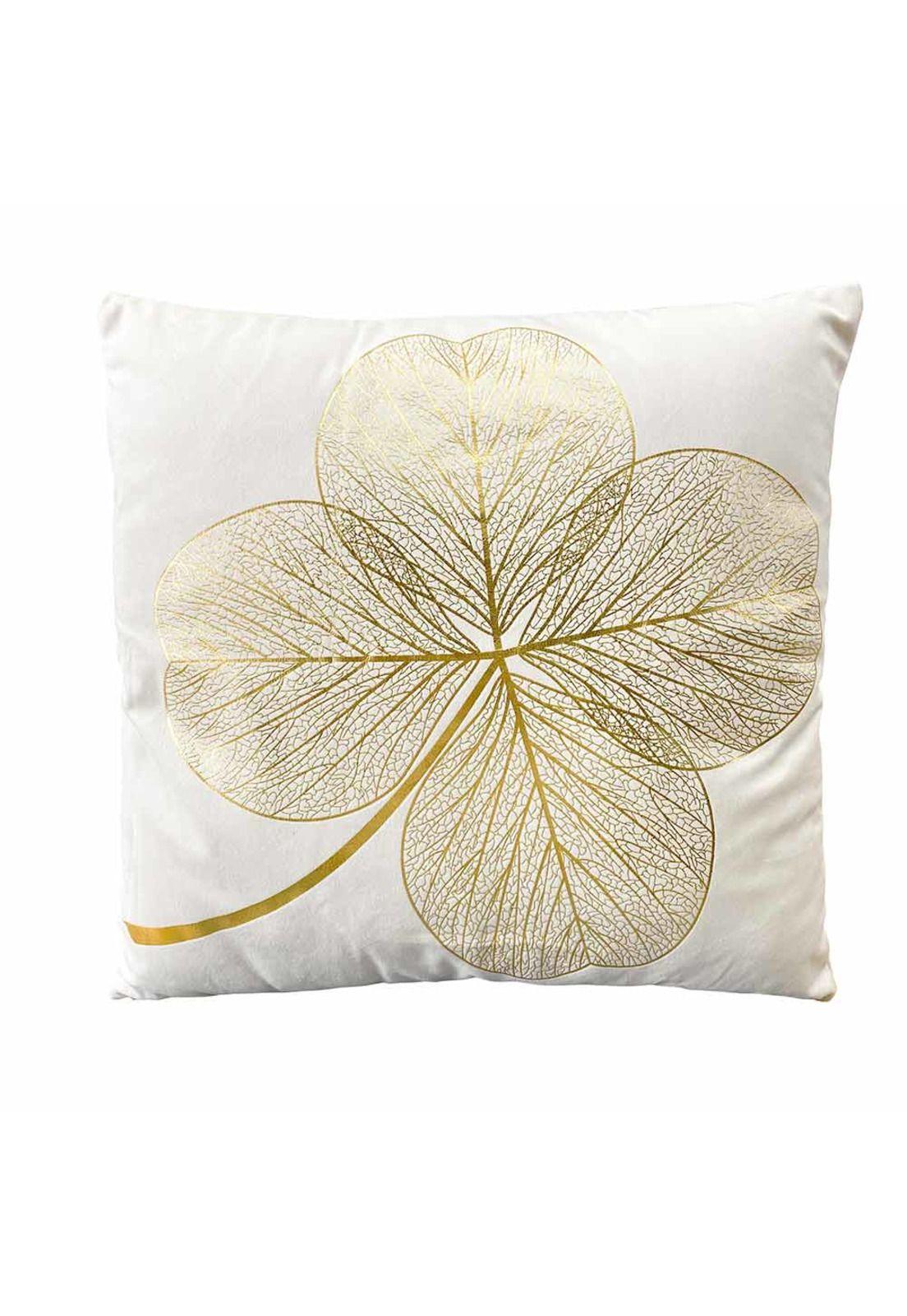 Cojín Flor Dorada 45x45 -0