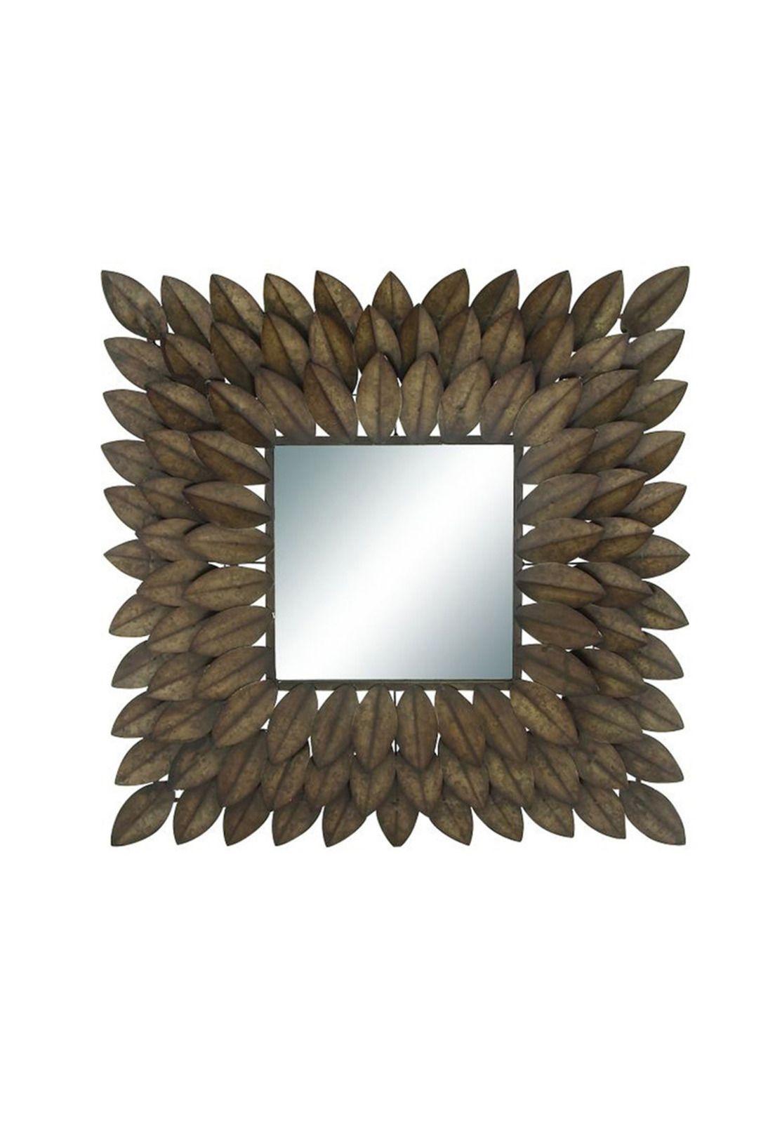 Espejo de pared metálico-0