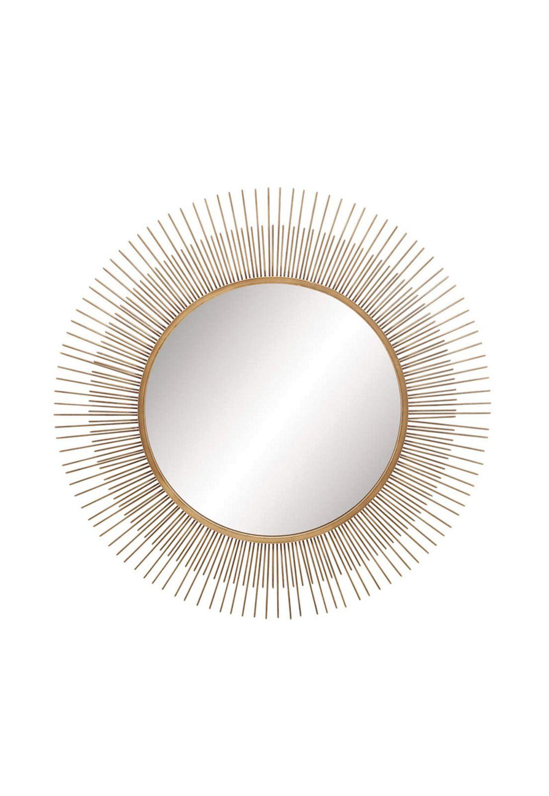 Espejo Circular Gold Modern-0