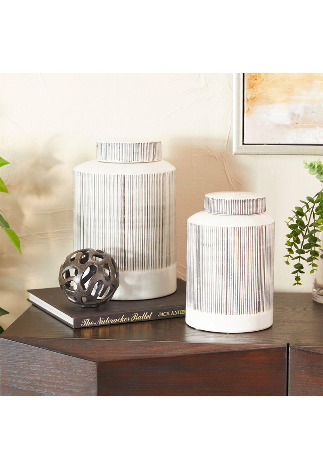 Set Jarrones Line Art-1