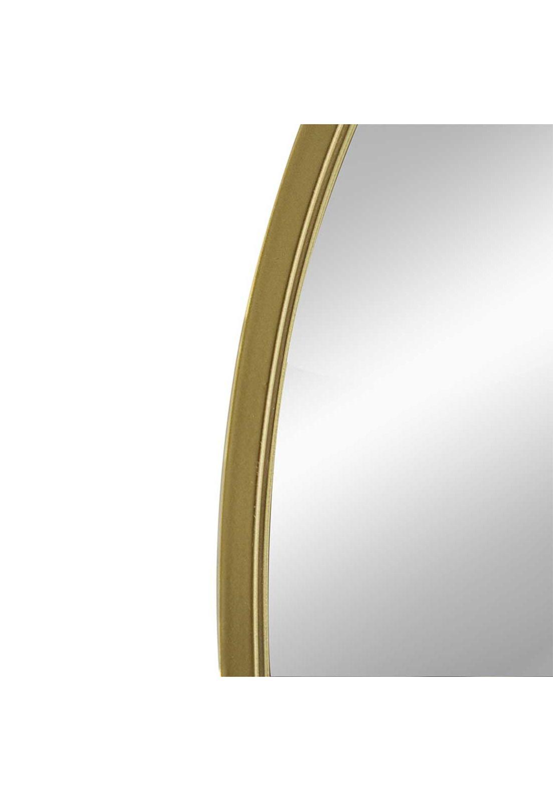 Espejo decorativo de pared arco dorado-5