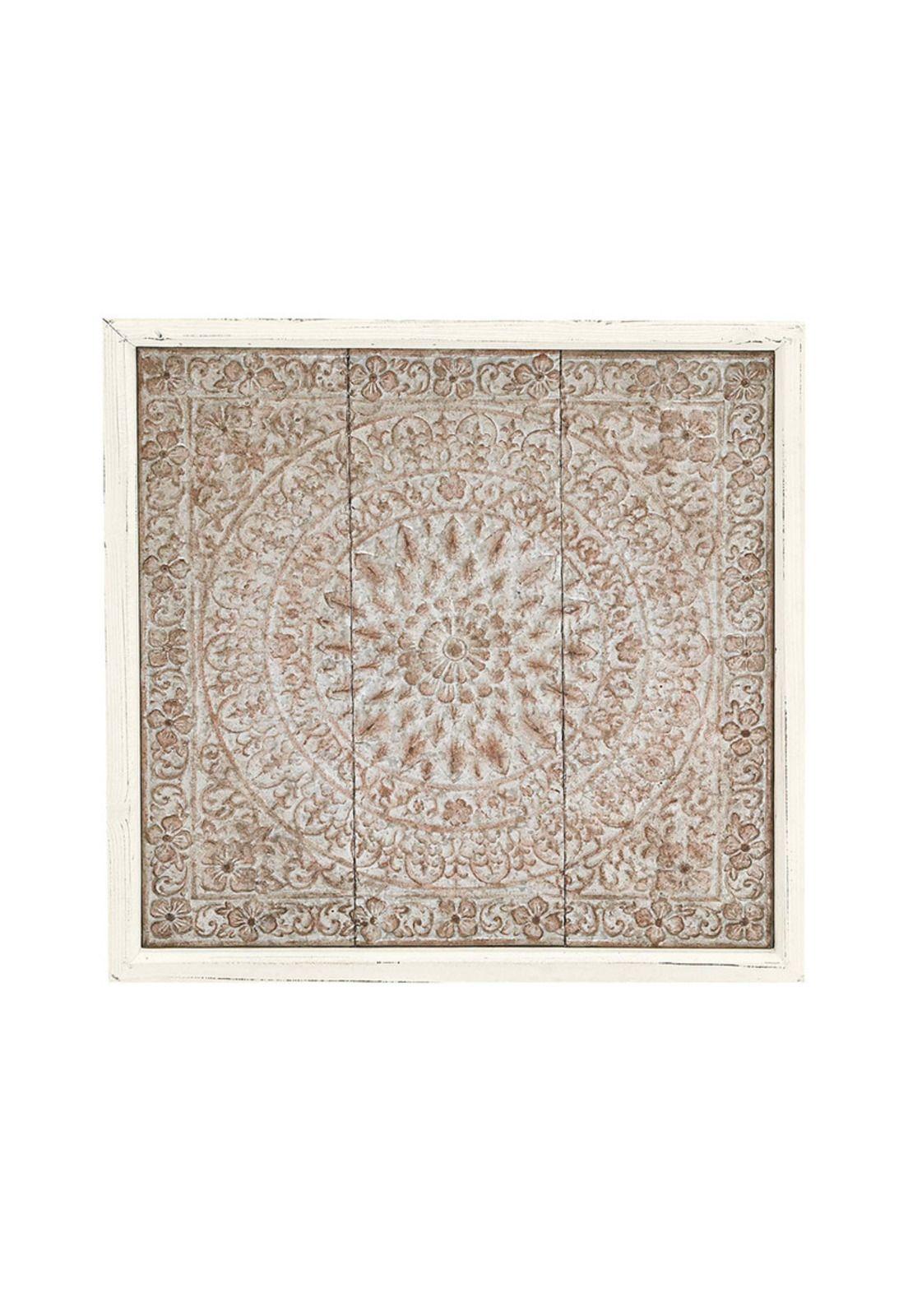 Cuadro Flor Metálica Rustic-4