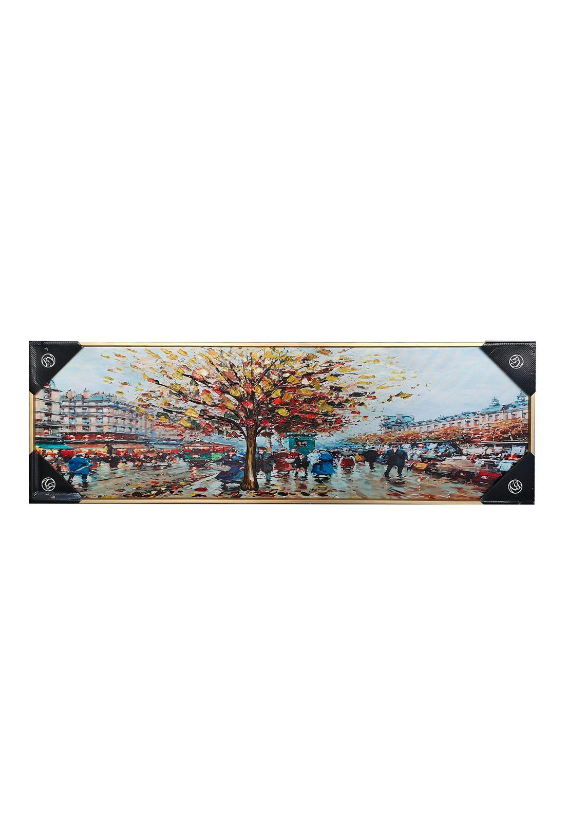 Cuadro Paseo por la Avenida 147x47 cms-0