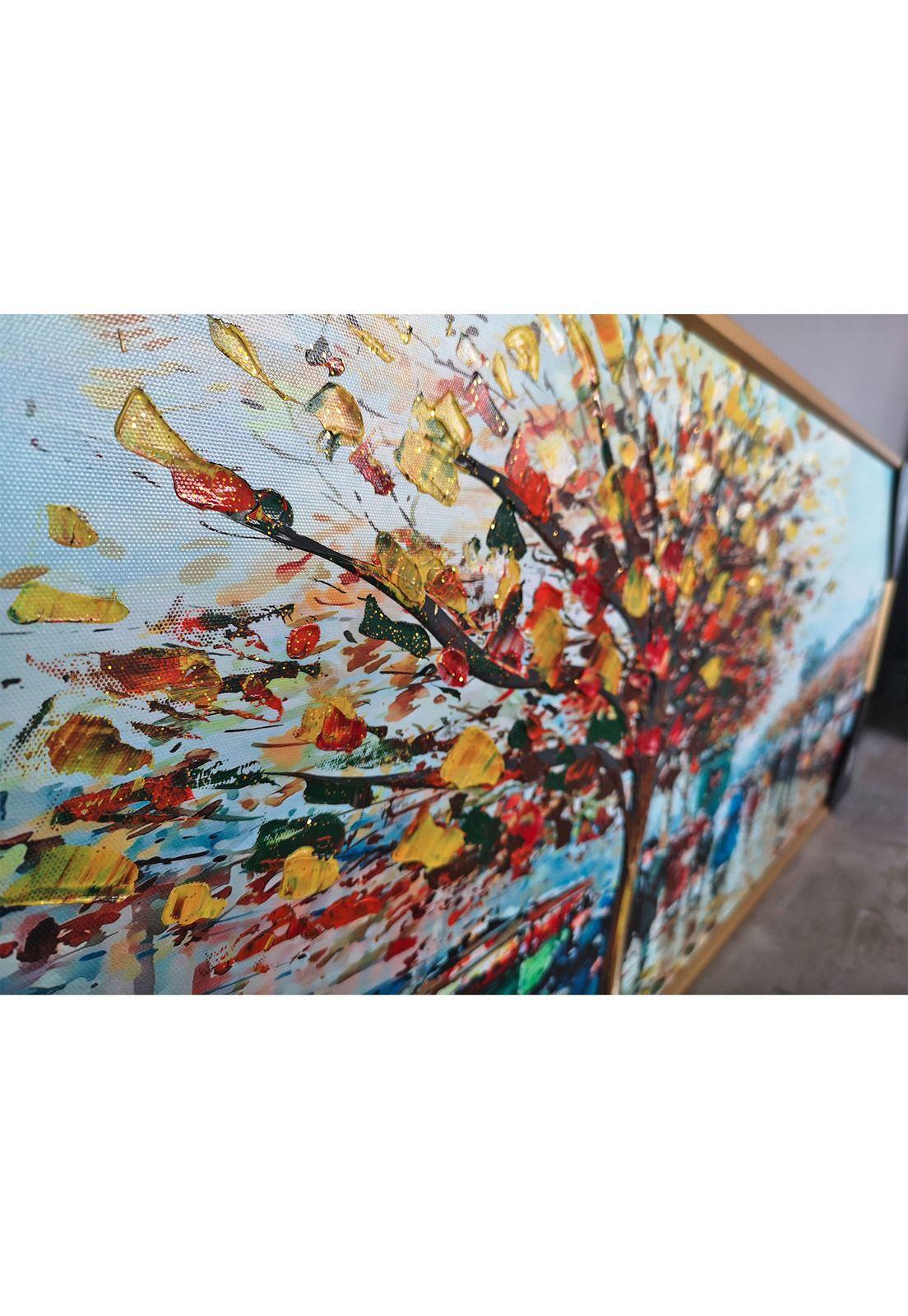 Cuadro Paseo por la Avenida 147x47 cms-1