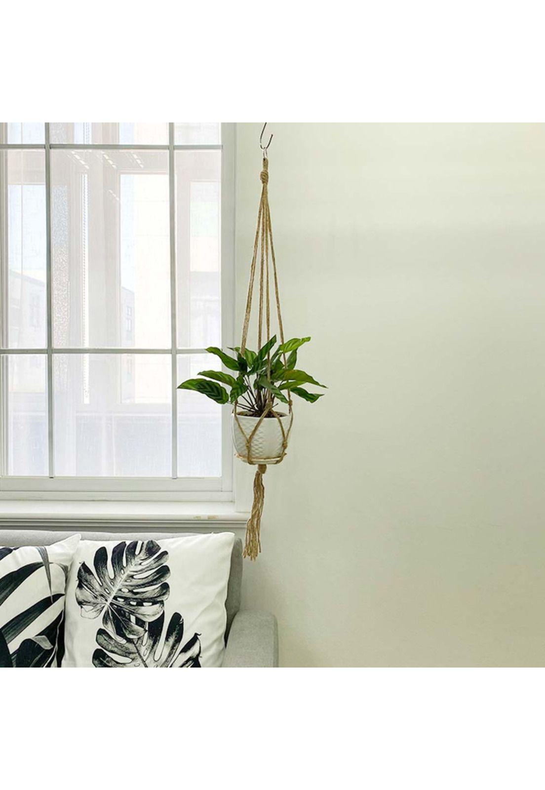 Colgador de Plantas Simple Café A -1