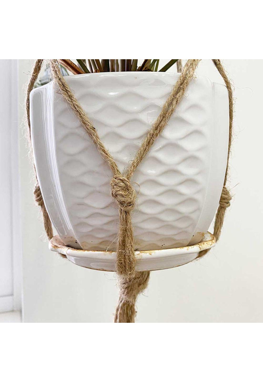 Colgador de Plantas Simple Café A -3