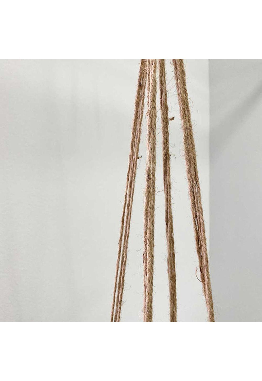 Colgador de Plantas Simple Café A -4