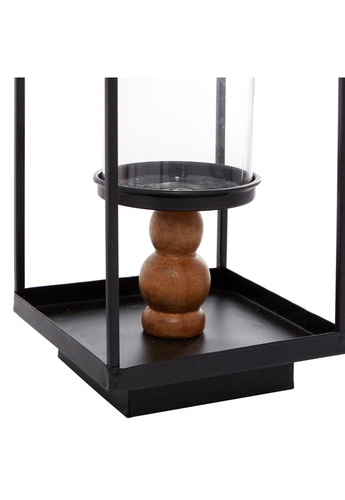 Set Candelabros Wood Holder-3