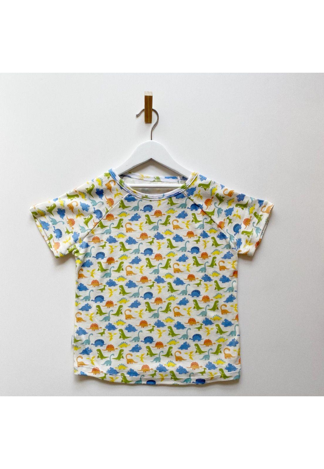 Pijama Eyy Dinosaurios de niño 2 piezas short y remera-1