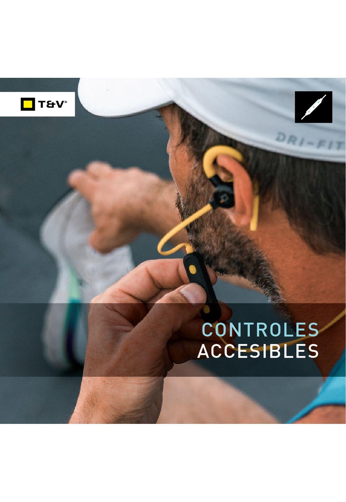 Audifonos Vr10 Inalámbricos Bluetooth Cuello In Ear Running-5