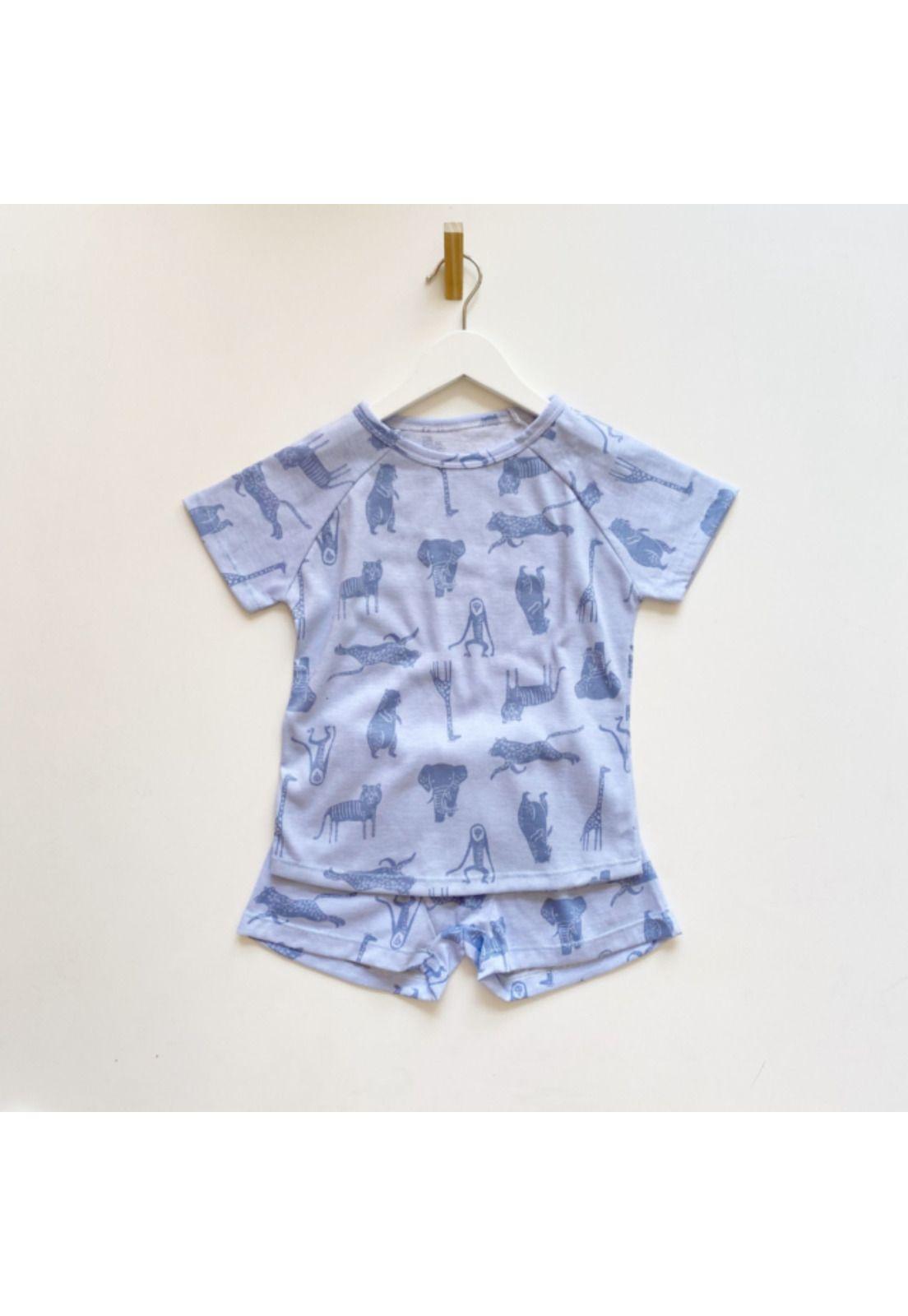 Pijama Eyy de niño 2 piezas Short y Remera modelo elefante-0