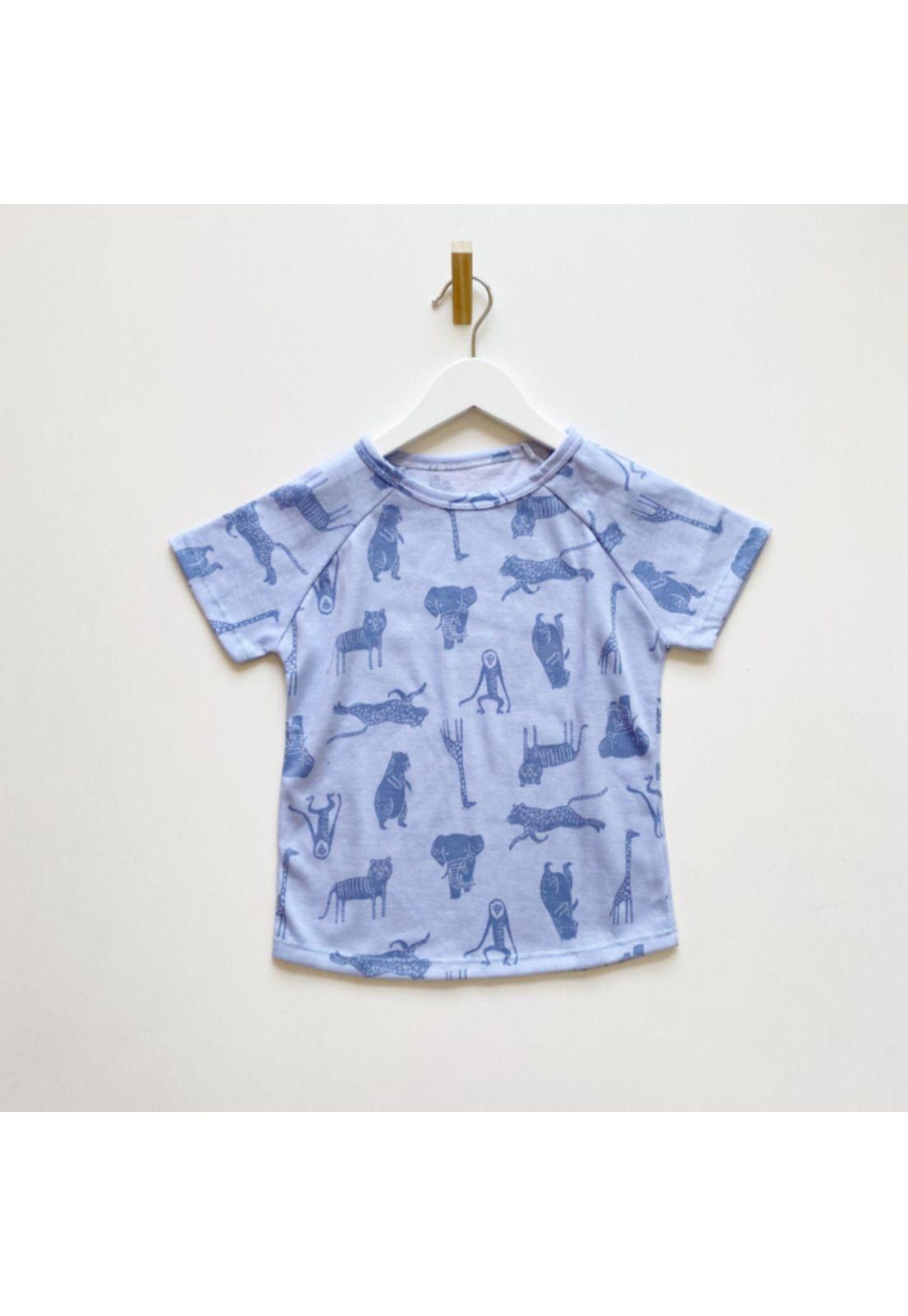 Pijama Eyy de niño 2 piezas Short y Remera modelo elefante-1