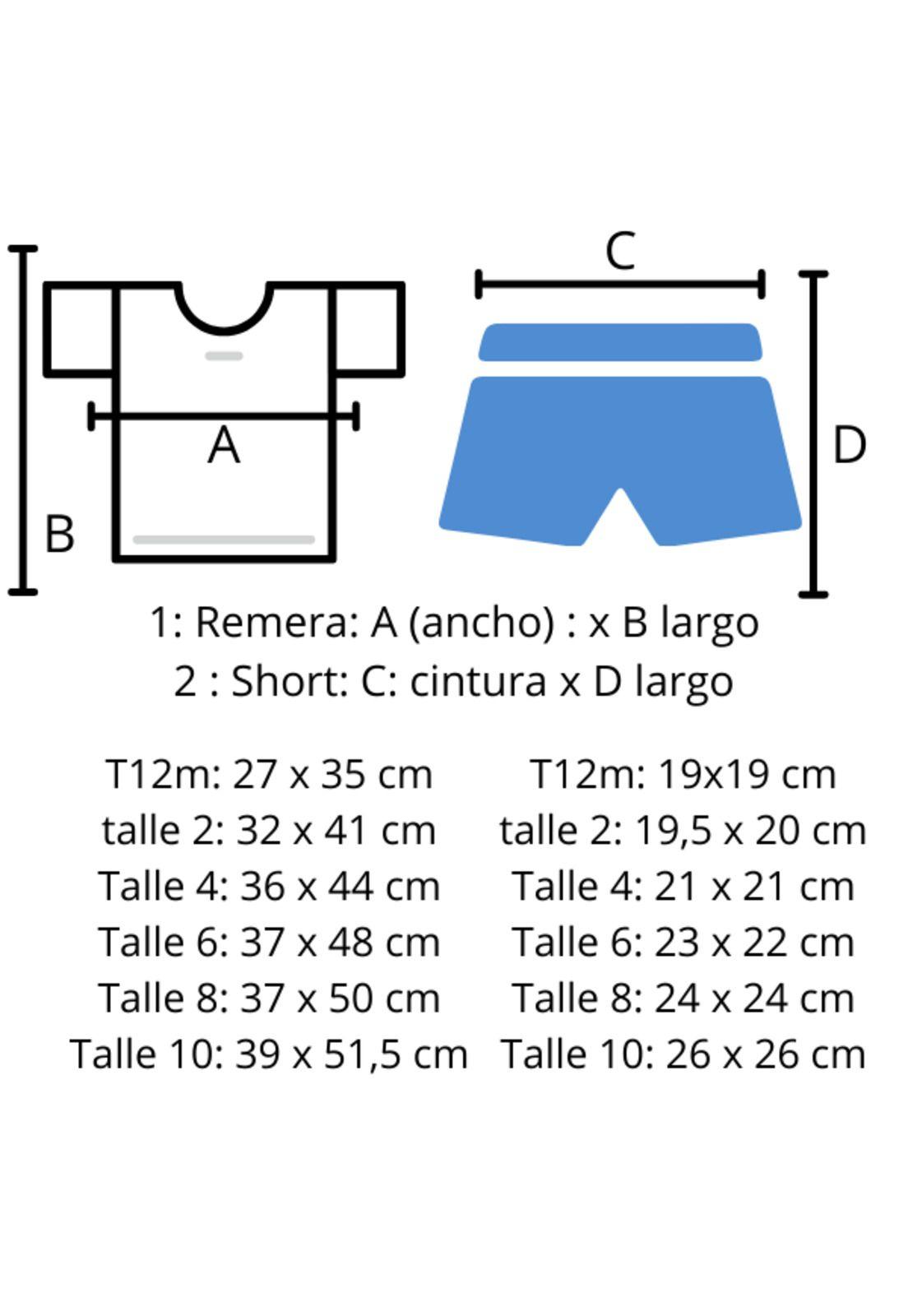 Pijama Eyy Gatos 2 piezas remera y short niño 100% algodón-4