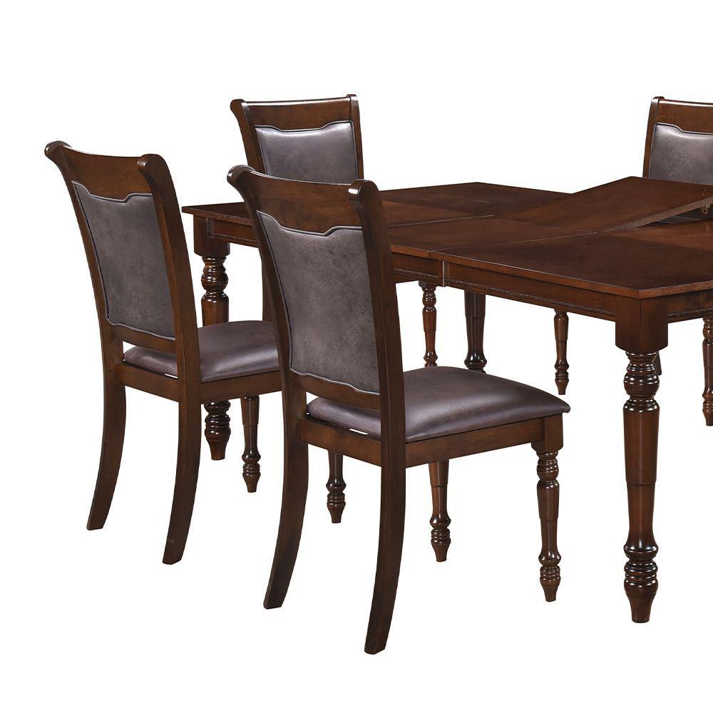 Juego de comedor Varsovia con extensión 4 sillas + 2 sitiales-2