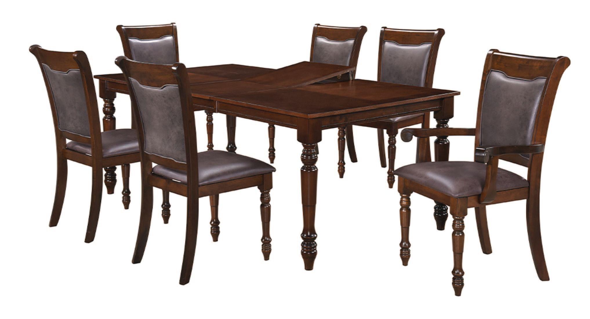 Juego de comedor Varsovia con extensión 4 sillas + 2 sitiales-5