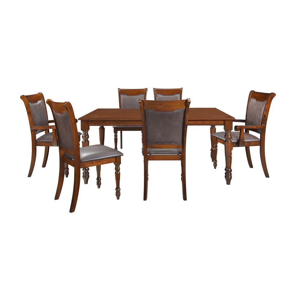 Juego de Comedor Varsovia 4 sillas + 2 sitiales-7