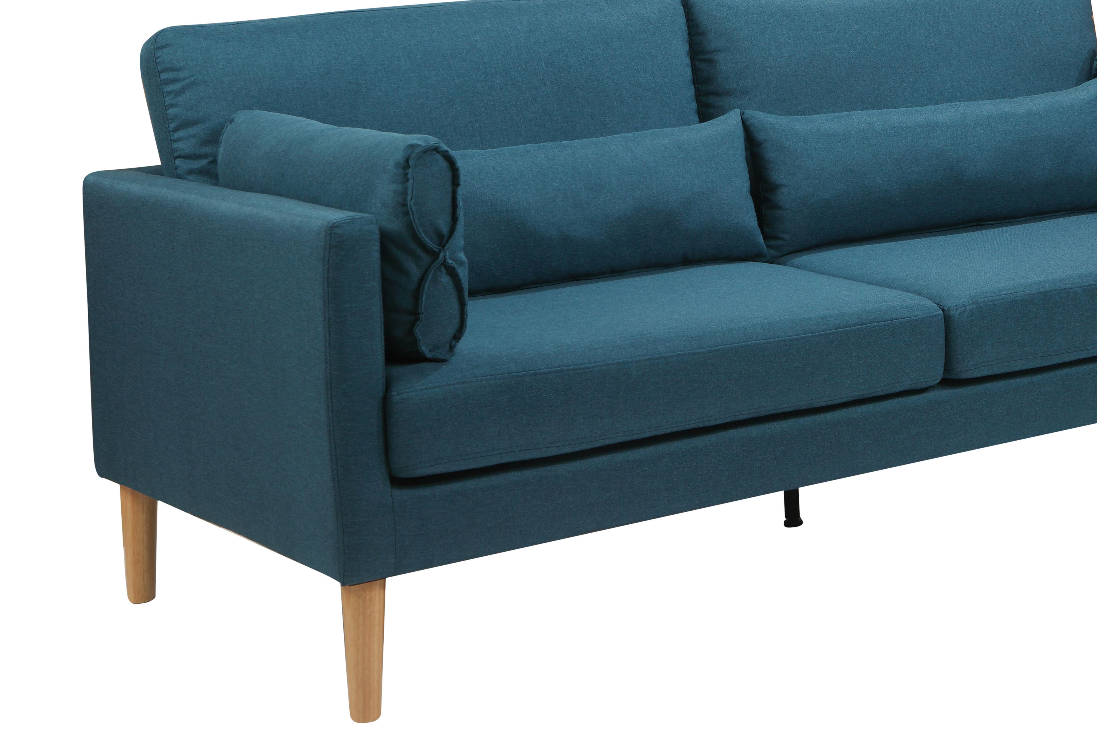 Sofá 3 cuerpos Reims Azul-2