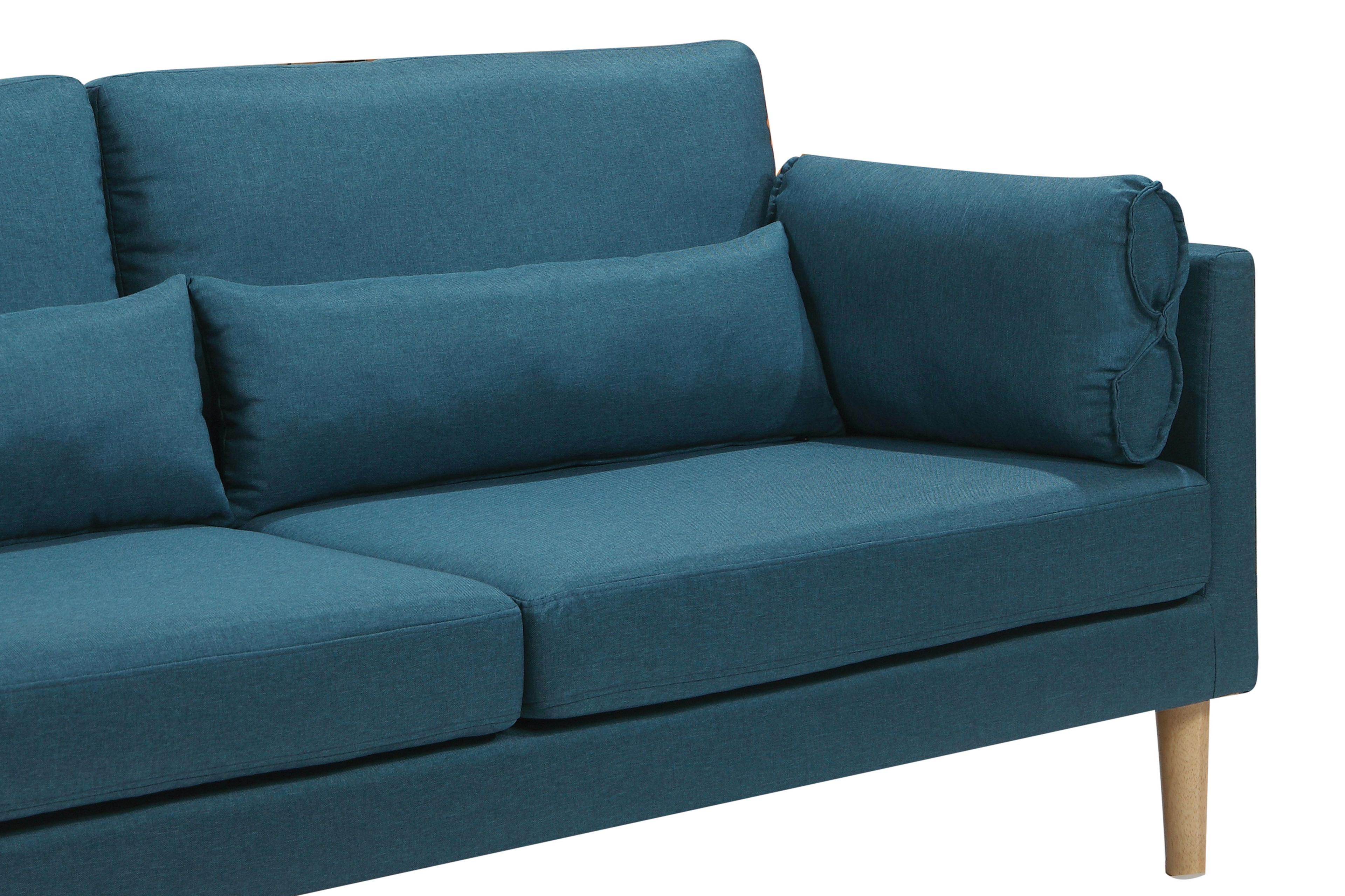 Sofá 3 cuerpos Reims Azul-4