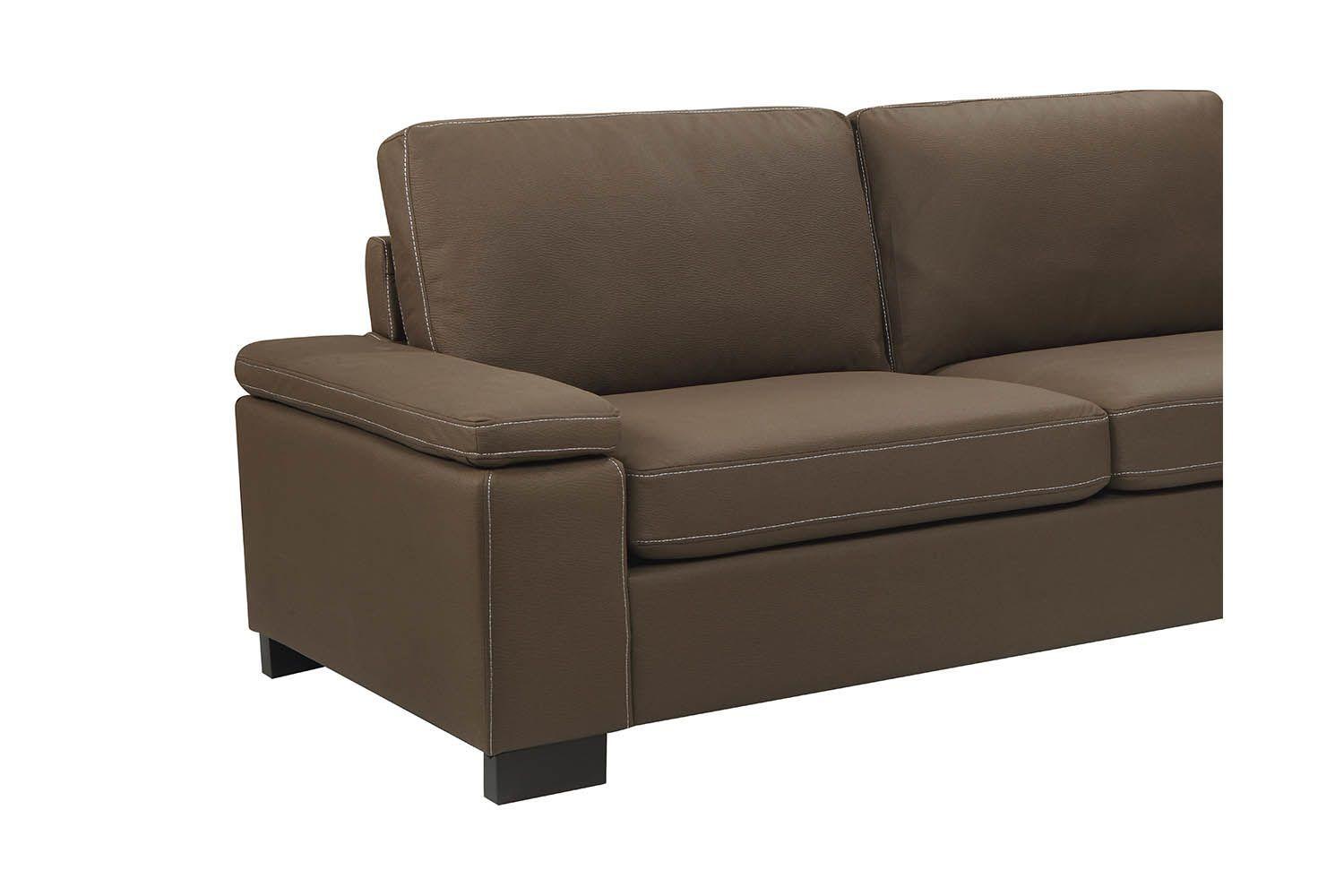 Sofá 3 cuerpos Génova Café-2