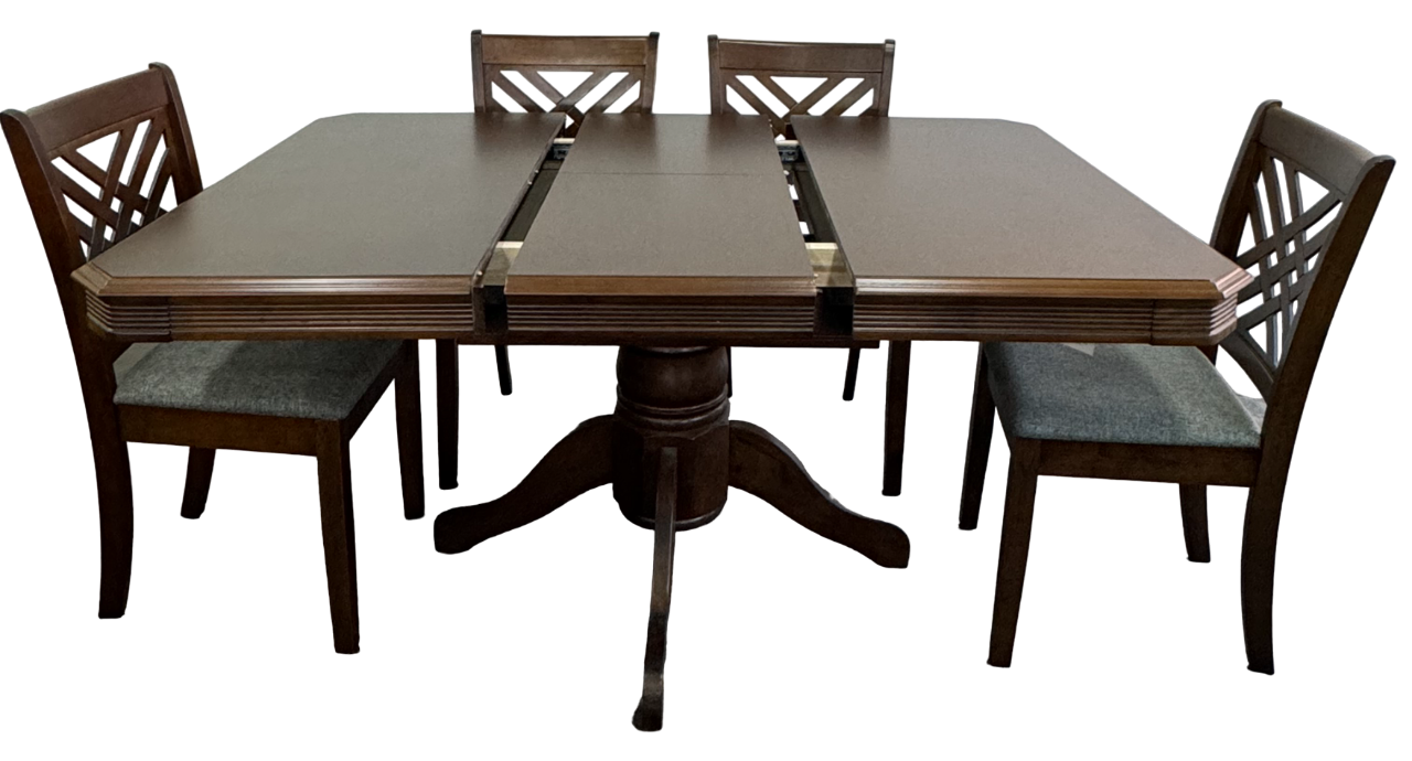 Juego de comedor City con extensión 6 sillas-3
