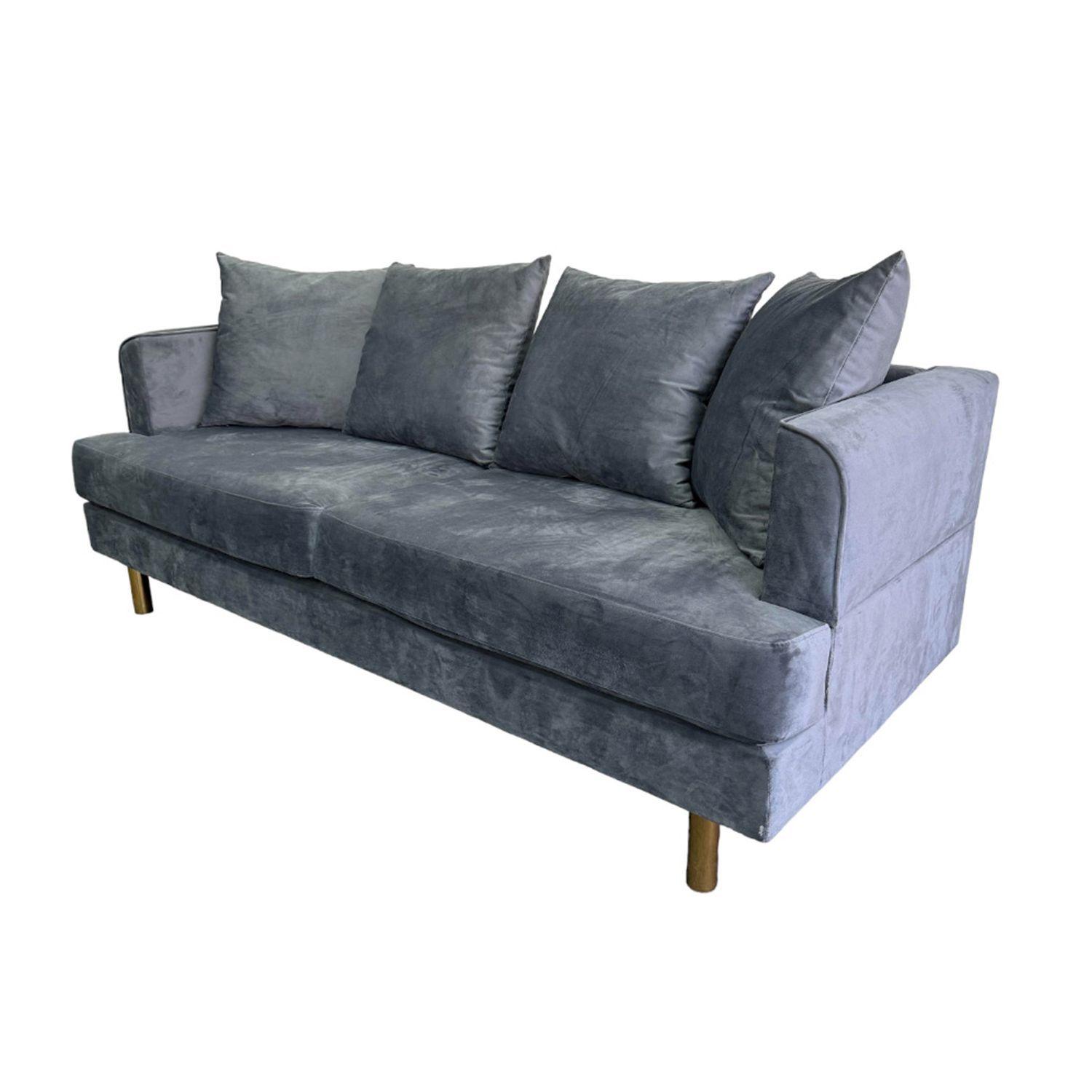 Sofá 3 cuerpos Estambul Gris-5