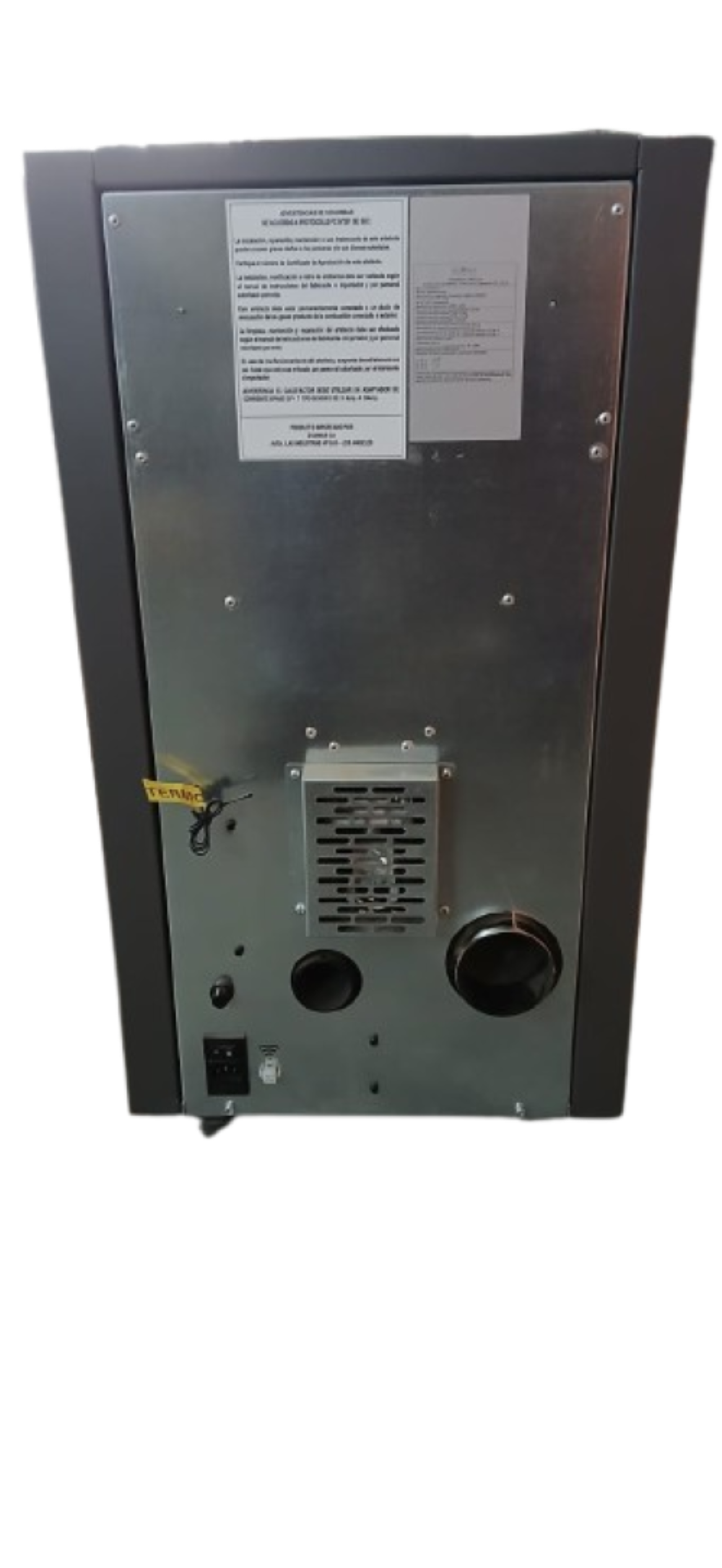 Estufa A Pellet 5,8kw 65m2 Ecoheat Modelo Mignon Italiana-5