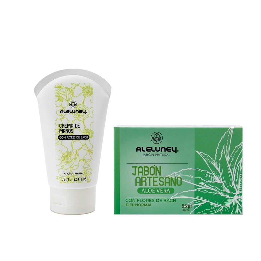 Set Crema Nutritiva Manos y Jabón Eco Aloe Vera-0