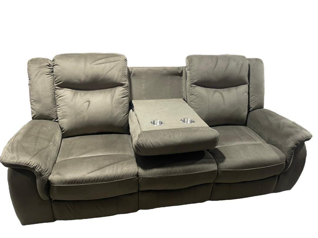 SOFA 3 CUERPOS RECLINABLE VULCANO TELA-1
