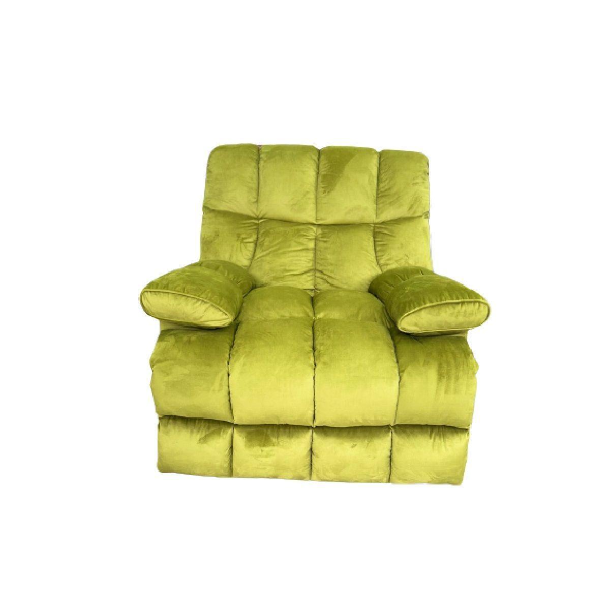 Berger Reclinable Moderno Masaje 8 Puntos Andy Verde 81RM-5