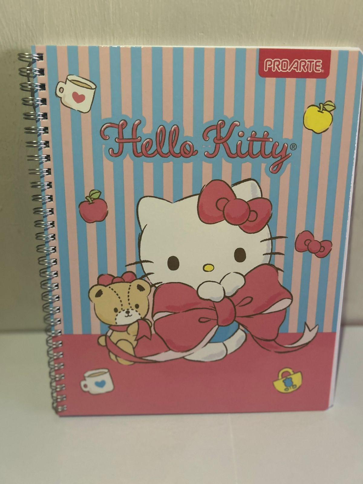 pack 10 cuadernos universitario proarte hello kitty-4