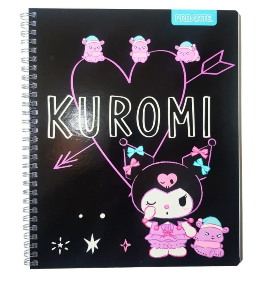 pack 10 cuadernos universitario Kuromi -2