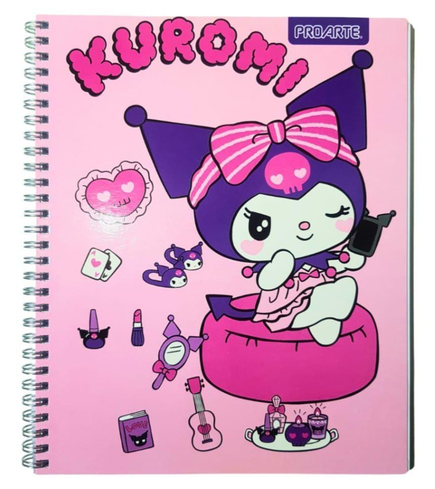 pack 10 cuadernos universitario Kuromi -4