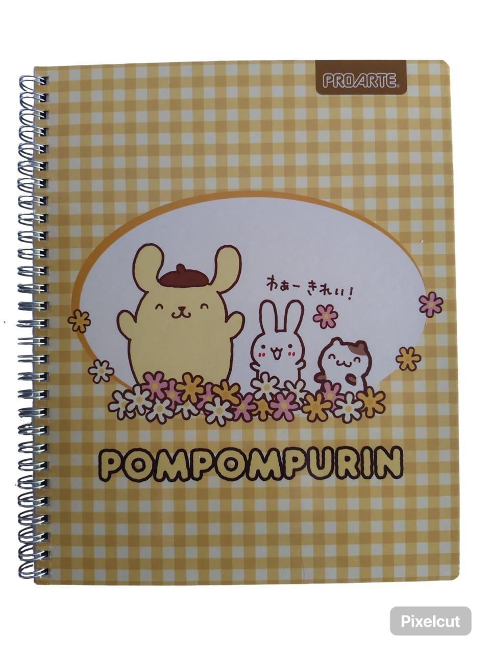pack 10 cuadernos universitario pompompurin-3