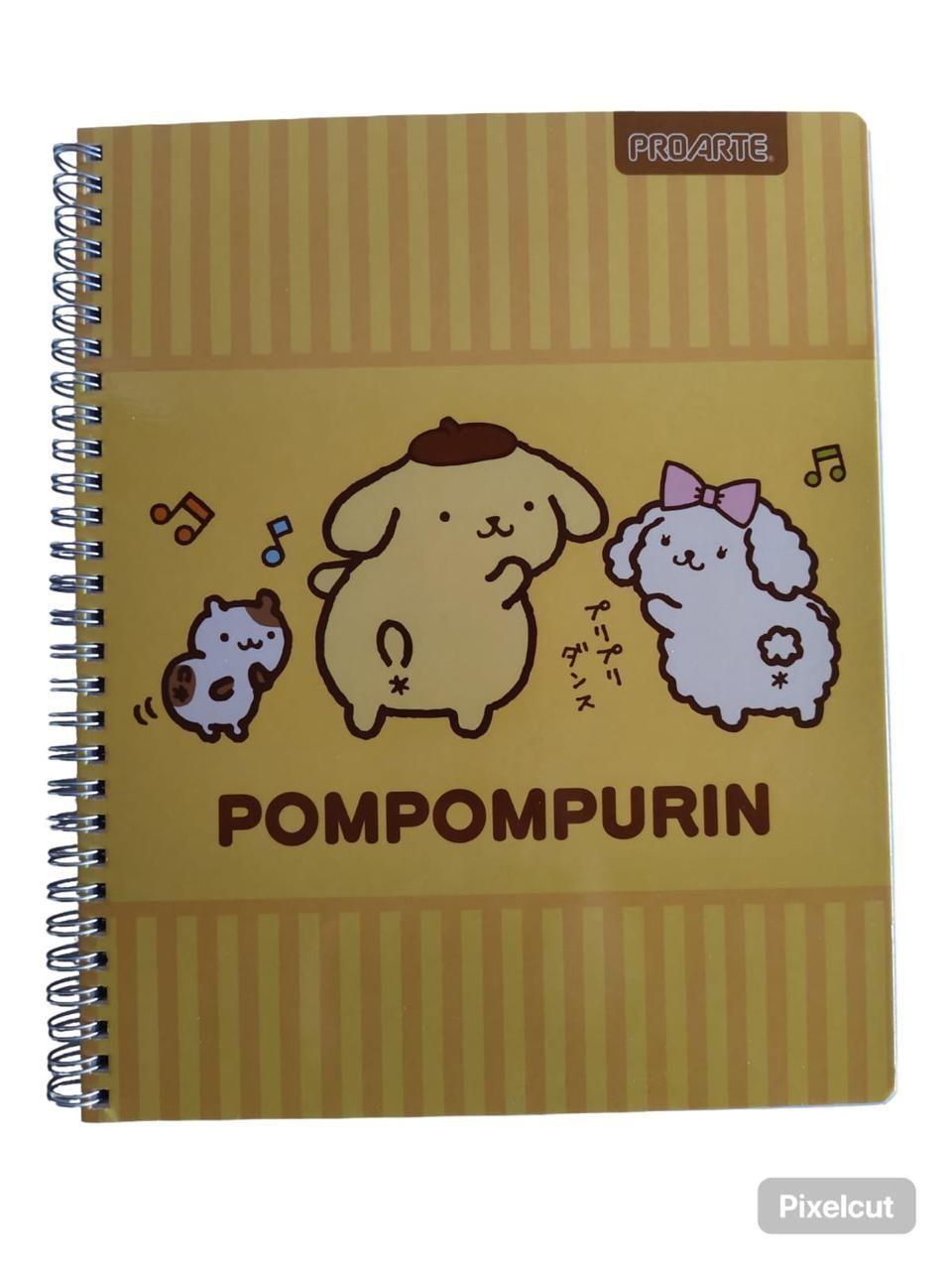 pack 10 cuadernos universitario pompompurin-6