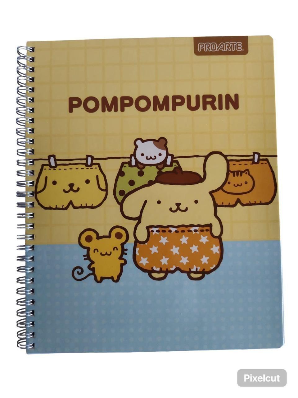 pack 10 cuadernos universitario pompompurin-7
